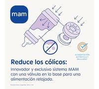 MAM Easy Start Anti-Colic A139-Patented Anti-Colic Bottle with Skinsoft Ultra Soft Silicone Teat, Starting 2 Months, 2 Units, Self-Sterilizing in 3 Min,260 Milliliters, Assorted Model