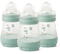 MAM Easy Start Anti-Colic Bottle, 3 x160ml, Self-Sterilising, Blue