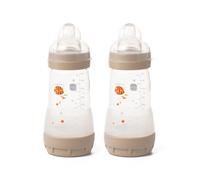 MAM Easy Start Anti-Colic Baby Bottles | 2 Pack (2 x 260ml) | Self-Sterilisin...