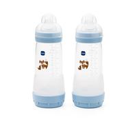 MAM Easy Start Anti-Colic 320MLBaby Bottles 2 Pack Blue