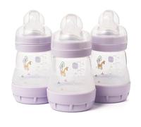 MAM Easy Start Anti-Colic Bottle - 160ml - Triple Pack - Pink and Green