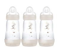 MAM 260ml 2+month Anti-Colic Bottle - 3 Pack White