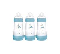 MAM Easy Start Anti-Colic Bottle 260ml Pack of 3 - Blue