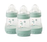 MAM 160ml 0+month Anti-Colic Bottle - 3 Pack Blue