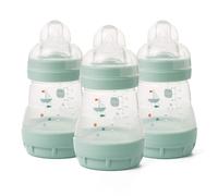 MAM 160ml 0+month Anti-Colic Bottle - 3 Pack Blue