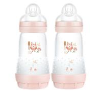 MAM Easy Start Anti-Colic 260ML Bottle 2PK - Pink
