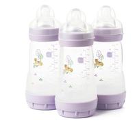 MAM Anti-Colic Baby Bottle, 260ml, Pack of 3