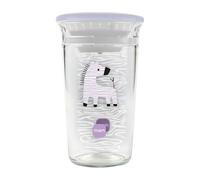 MAM Easy to Drink Sippy Cup, 1x 290ml, 360° Rim, Zebra