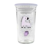 MAM Easy to Drink Toddler Cup | 290ml | 360? Rim for Sipping at Any Angle | Clear Like Glass | Easy to Hold | One Piece Soft Silicone Valve | Baby