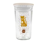 MAM Easy to Drink Toddler Cup | 290ml | 360 Rim for Sipping at Any Angle | Clear Like Glass | Easy to Hold | One Piece Soft Silicone Valve | Baby Ac