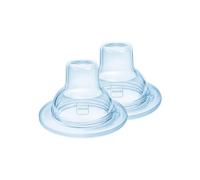 MAM Extra Soft Bottle Spouts Suitable 4+ Months MAM Bottle Teats with SkinSoft Silicone Fits all MAM Baby Bottles Baby Feeding Essentials Pack of 2