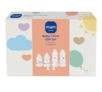 MAM Feed & Soothe Set | Anti-Colic Newborn Feeding Bottles x4 and Soothers x2 | Suitable from 0+ Months | Baby Accessories | Unisex (Various Designs)