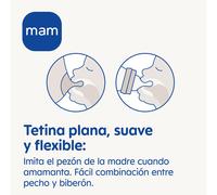 MAM Feel Good A159 Glass Bottle with Teat 1 Patented SkinSoftTM Ultra