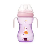 MAM Fun to Drink with Glow Handles 270ml Pink