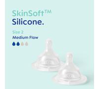 MAM Glass Bottle Medium Flow Teat Size 2 260 Ml Pack of 1 Newborn Ess
