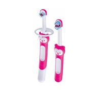 Mam Learn To Brush Set With Shield Pink 5+Months