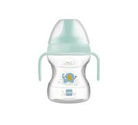 MAM Learn to Drink Cup with Removable Handles and Spout, 6+ Months, 190 ml, Blue