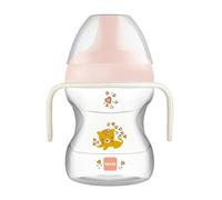 MAM Perfect Soothers | 6-18 Months | 2 Pack | Comes in Dummy Steriliser Case | Sustainable Materials | Baby Accessories | Pink (Various Designs)