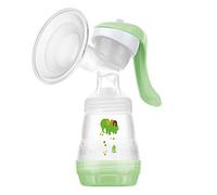 MAM - Manual Breast Pump with Extra Soft Silicone Cover and Ergonomic Handle, BPA and BPS Free