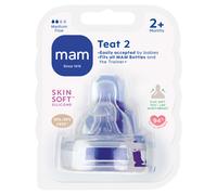 MAM Medium Flow Teat 2+ Months 2 Pack