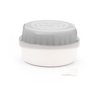 MAM Microwave Steriliser I for Quick and Easy Steam or Cold Water Sterilisation | Sterilises up to 6 X Bottles in 5 Minutes | Baby Accessories | Grey