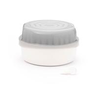 MAM Microwave Steriliser I for Quick and Easy Steam or Cold Water Sterilisation | Sterilises up to 6 X Bottles in 5 Minutes | Baby Accessories | Grey