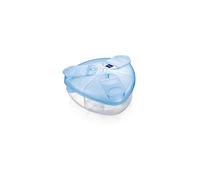 MAM Milk Box Milk Powder Container, Milk Powder Holder with Compartments 40 g, Accessory for Artificial Milk and Supplements, Light Blue