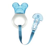 MAM Mini Teething Cooler and Clip, Blue, 2 Plus Months