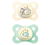MAM Night 2-6 Months Soother 2 Pack - Unisex