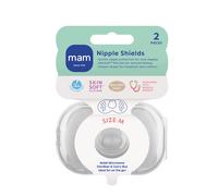 MAM Nipple Shield Medium 2 Pack Comes in Sterilisable Travel Case