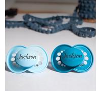 MAM Original *2-Pack* Personalised Dummy Pacifier Soother, 2 S1ZES, 3 Fonts.