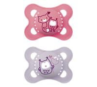 MAM Original Cat & Owl Design 2-6m Pacifier - 2 pcs