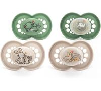 MAM Original Day & Night Dummies, 6-18M, 4 Pack, Orthodontic, Unisex