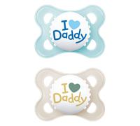 MAM Original I Love Daddy 2-6m Pacifier - 2 pcs