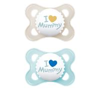 MAM Original I Love Mummy 2-6m Pacifier - 2 pcs