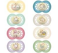 MAM Original Night Dummy 6+ Months Silicone Pack of 2