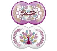 MAM Original, Nipple Shape Helps Promote Healthy Oral Development, 2 Pack, 16+ Months, Peacock