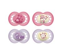 MAM Original Pure Day & Night Dummies, Set of 4, B