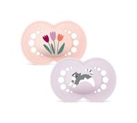 Mam Original Silk 2p Box V-6-16m Pacifier