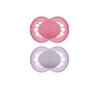 MAM Original Soother 6-18 months Pack of 2 - Pink