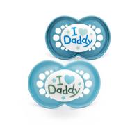 MAM Original Style Soother 16+M Blue Daddy 2S