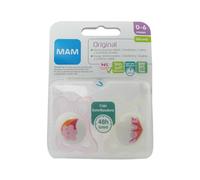 Mam Baby Original Soother 0+ pink silicone