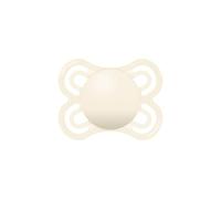 MAM Perfect S135 - Dummy with Extra Fine and Flexible Silicone SkinSoftTM Ultra Soft for Babies 0+ Months, with Self-Sterilizing Box, Spanish Version, Neutral