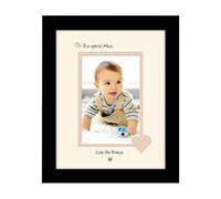 Mam Photo Frame Special Mam Love You Always Portrait 1122F Double Mounted Quality Gift (Black Finish Frame Cream Mount Beige Inside)