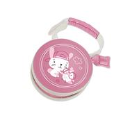 MAM Pod dummy bag, practical for storing 2 dummies, dummy box with Velcro fastener for flexible attachment, bunny