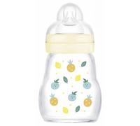 MAM Premium Glass Bottle 170ml 0 Month + Flow 1 (Model : Tree)