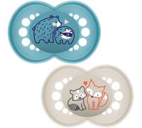 MAM Pure Original 16+M Soother 2PK - BOY