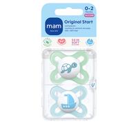 MAM Pure Start Soother 0-2 Months 2 Pack