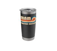 MAM Retro 70s 80s Sunset Stripe Stainless Steel Insulated Tumbler