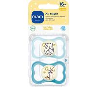 MAM Rubber Air Night Soothers 1836 Months Glow in The Dark Dummies